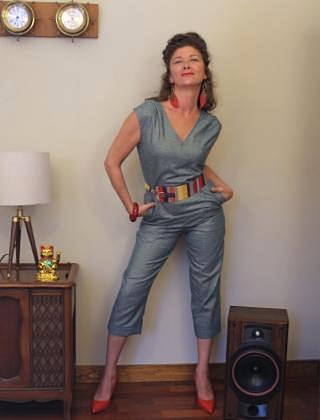 Gemma Jumpsuit in Emerald