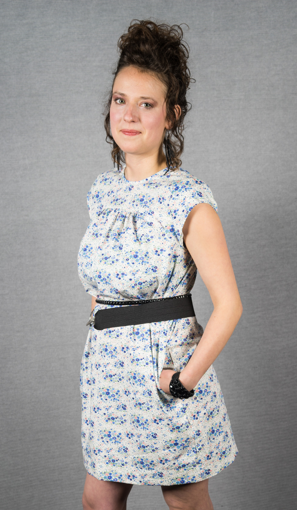Rizzo Dress in Cornflower