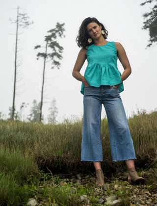 Wimberly Tank in Turquoise