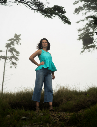 Wimberly Tank in Turquoise