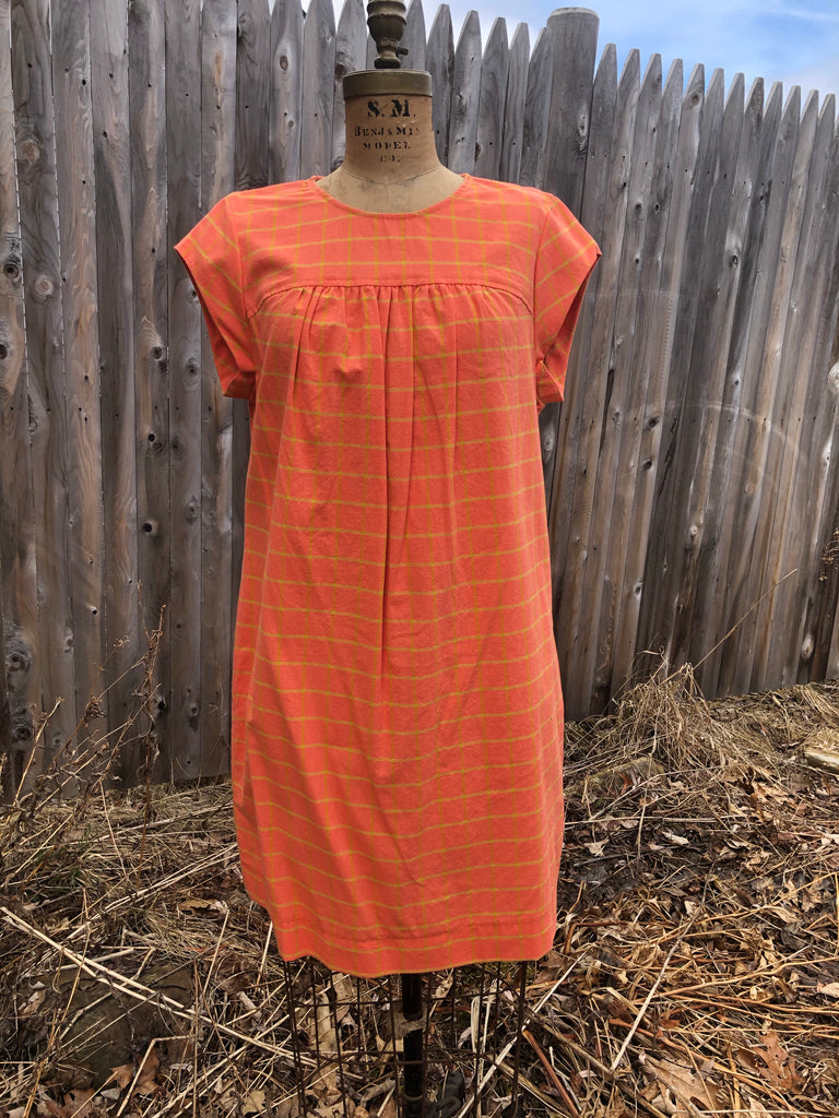 Rizzo Dress in Tangerine
